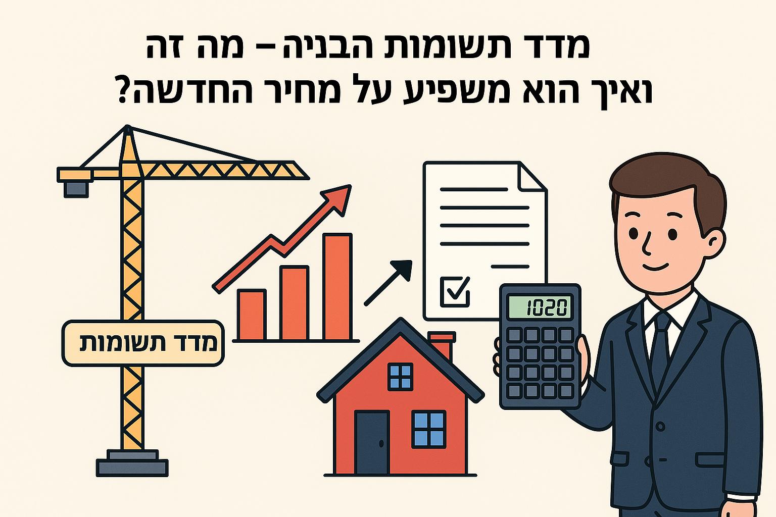 Read more about the article מדד תשומות הבניה